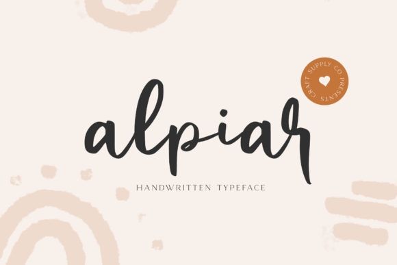 Alpiar: A Whimsical Script Font for Editorial Elegance