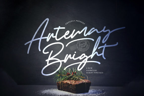 Artemay Bright: A Handwritten Font for Makers and Creators