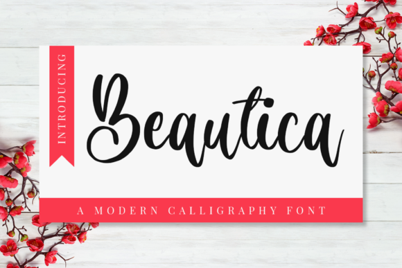 Beautica: A Charming Script Font for Makers and Creators