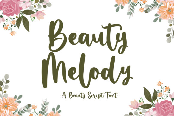 Beauty Melody: A Delicate Handwritten Font for Editorial Elegance