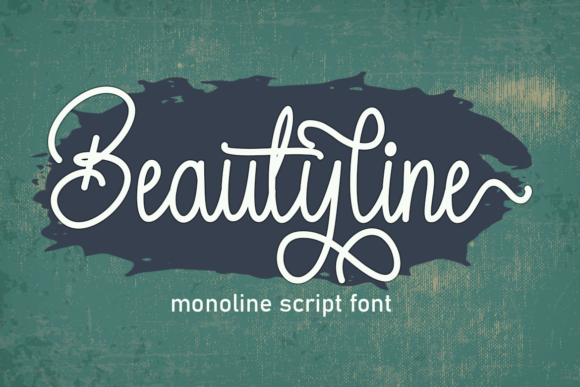 Beautyline: A Dazzling Handwritten Font for Elegant Branding