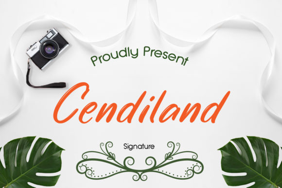 Cendiland: A Handwritten Font for Eye-Catching Campaigns