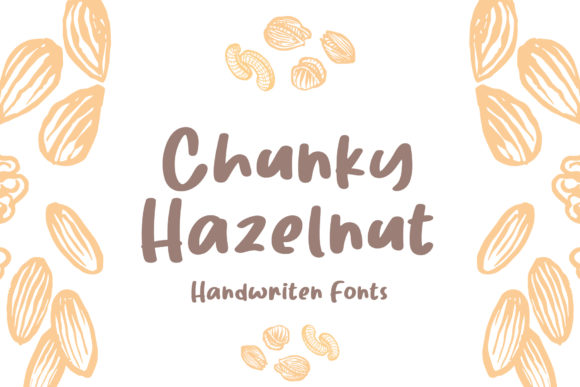 Chunky Hazelnut: A Bold Script for Modern Design