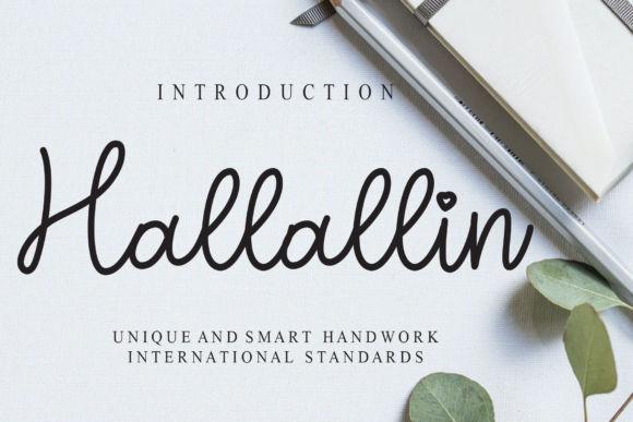 Discover Hallallin: A Charming Font for Creative Branding