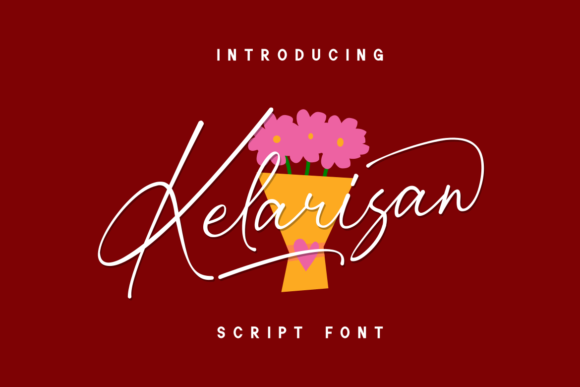 Discover Kelarisan: A Handwritten Font for Editorial Elegance
