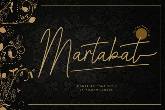 Discover Martabat: A Handwritten Font for Timeless Branding