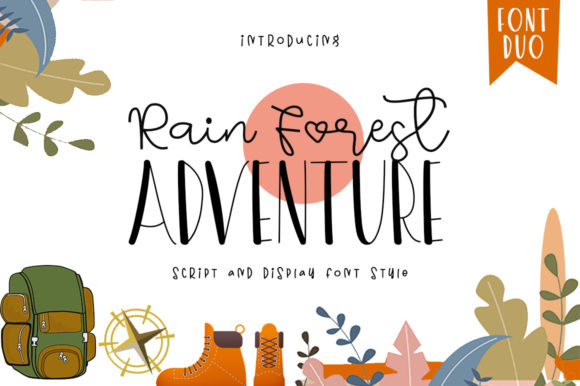 Discover Rain Forest Adventure: A Versatile Font for Editorial Design