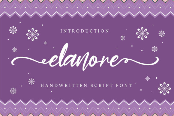 Elanore: A Whimsical Script Font for Web Design