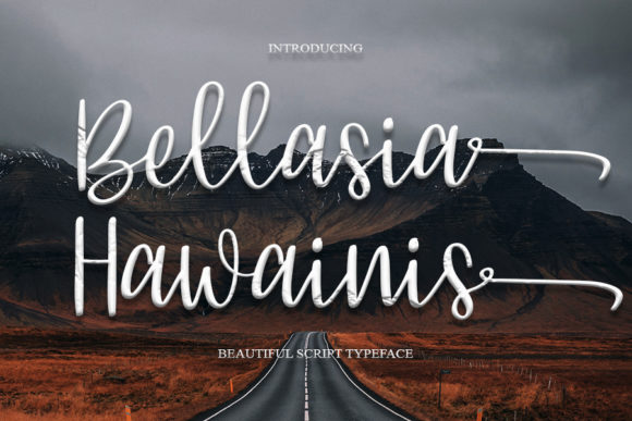 Enhance Your Brand with Bellasia Hawainis Font