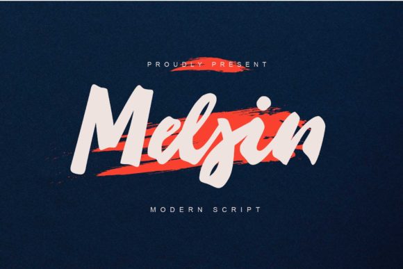 Enhance Your Brand with Melsin: A Modern Handwritten Font