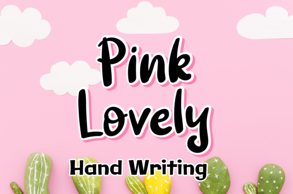 Enhance Your Brand with Pink Lovely: A Modern Script Font
