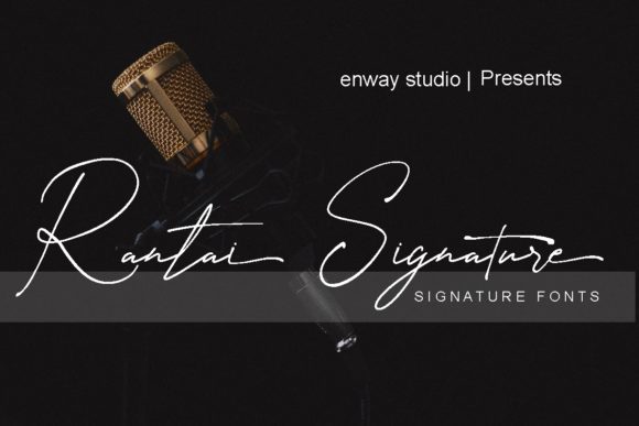 Enhance Your Brand with Rantai Signature Font