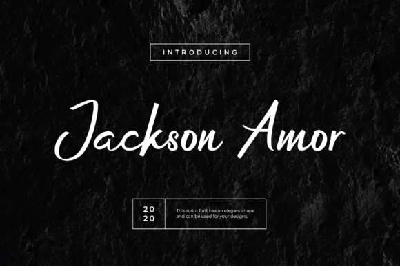 Enhance Your Web Design with Jackson Amor Font