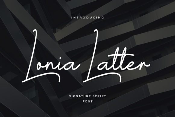 Enhance Your Web Design with Lonia Latter Font