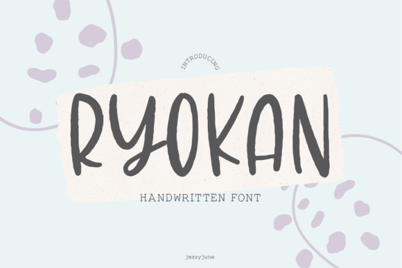 Enhance Your Web Design with Ryokan Handwritten Font