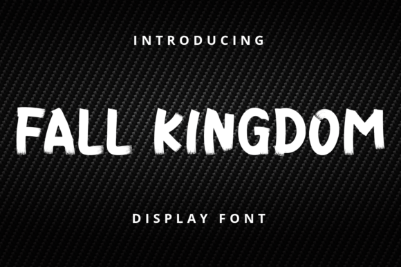 Exploring Fall Kingdom: A Playful Handwritten Font
