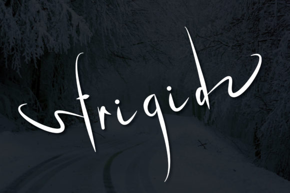 Frigid: A Delicate Handwritten Font for Eye-Catching Branding