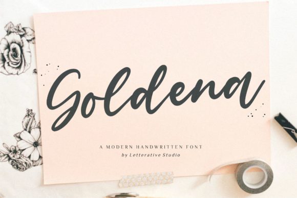 Goldena: A Premium Font for Memorable Branding