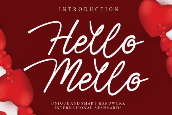 Hello Mello: A Handwritten Font for Vibrant Web Designs
