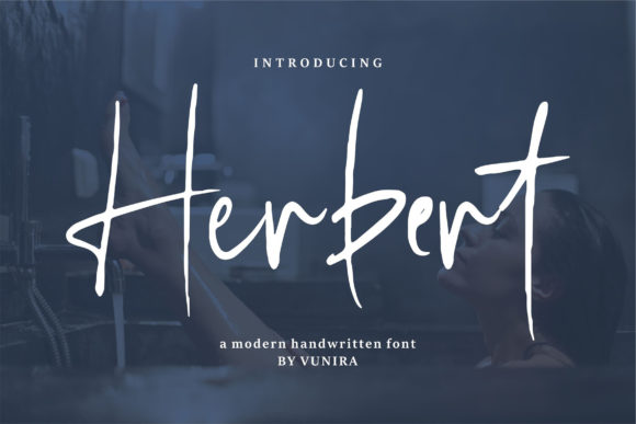 Herbert: A Dainty Handwritten Font for Web Design