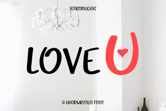 Love U: The Charming Font for Handmade Creations