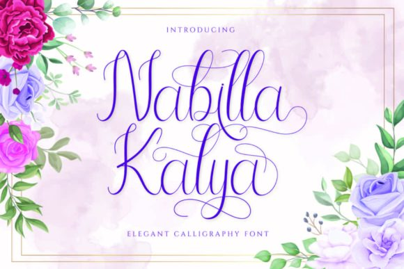 Nabilla Kalya: A Script Amp Font for Elegant Projects