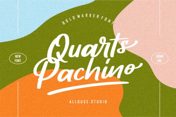 Quarts Pachino: A Cursive Brushed Script for Creative Web Design