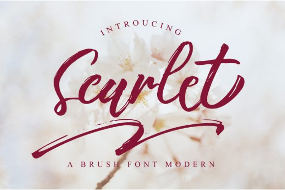 Scarlet: A Versatile Script Font for Engaging Campaigns