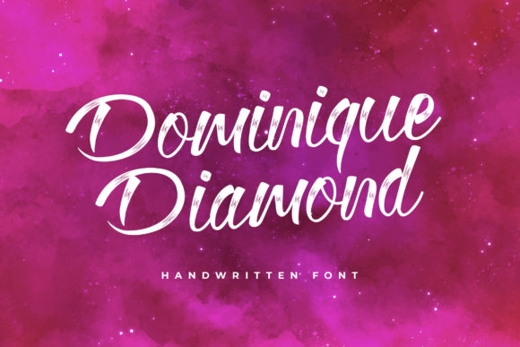 Transform Your Brand with Dominique Diamond Font
