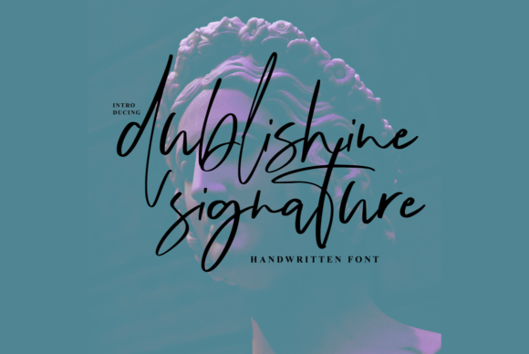 Transform Your Brand with Dublishine: A Versatile Script Font