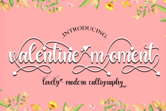 Valentine Moment: An Elegant Script Font for Your Brand