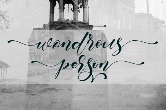 Wondrous: A Unique and Elegant Handwritten Font